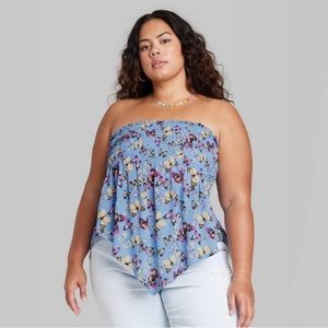 Butterfly Strapless Top [TARGET]